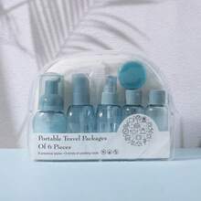 Portable Travel Toiletry Refill Bottle Set, Multi-Size Spray Lotion Cream Empty Bottles, Includes Full Set Of Refill Tools, Travel Skincare Refill Containers - A - View 11