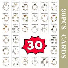 30 Animal Life Cycle Cards, Illustrated Animal Species Growth Cycle Flashcards, Insect Mammal Bird Reptile Fish Growth And Development Learning Cards - A - View 7