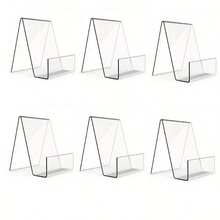 Acrylic Bookshelf Transparent Stand Acrylic Display Rack Desktop Storage Phone Holder Transparent Bookshelf Mall Library Book Storage Rack Book Support - Multicolor - View 10