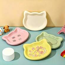 Elegant Cat-Shaped Multi-Functional Plastic Tray, Perfect For Displaying Luxury Jewelry And Perfume. Exquisite Living Room Jewelry Tray, Perfect Gift For Christmas, Thanksgiving, New Year And Valentine's Day - Multicolor - View 2