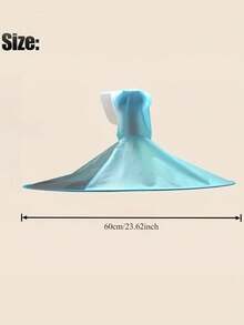 1pc Random Color Foldable Fishing Hat Umbrella, Extra Wide Brim Sun Protection Rain Hat With Neck Guard, Suitable For Fishing, Gardening, Hiking, Camping, Beach, Golf - Multicolor - View 5