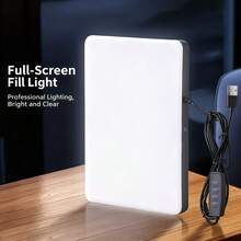 Lampu Pengisi Profesional 3 Warna Portabel untuk Fotografi, Lampu Tablet 11 Inci untuk Pemotretan di Luar Ruangan - 1 buah - View 5