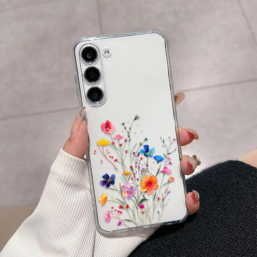 1件彩色透明TPU手機殼,花卉圖案與蝴蝶元素,適用於 16/16 Pro/16 Pro Max/16 Plus/7/8/7 Plus/8 Plus/X/Xs/Xr/Max/11/11 Pro/11 Pro Max/12/12 Pro/12 Pro Max/12 Mini/13/13 Pro/13 Pro Max/13 Mini/14/14 Pro/14 Plus/14 Pro Max/15/15 Pro/15 Plus/15 Pro Max/17/17 Pro/17 Pro Max/17 Ai,春季禮物 - 彩色 - 查看 1