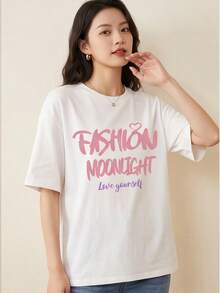 Women T-Shirts - 白色 - 查看 1