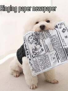 1pc/2pcs Funny Crinkle Paper Dog Cloth Book Toy, Built-In Crinkle Paper With Sound, Colorful And Interesting Patterns, Attract Dog's Attention, Relieve Boredom And Loneliness, Lightweight And Easy To Chew, Suitable For Small Dog Interaction And Play, Durable And Bite-Resistant, Companion For Your Pet's Daily Life - Multicolor - View 14