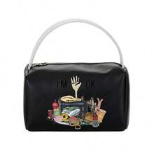 1pc Women's Makeup Bag, Large Capacity Travel Cosmetic & Wash Storage Bag - Multicolor - View 15