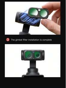 MECORIGHT Filter UV Jepit Magnetik MECO untuk Insta360 Luna Ultra HD Kaca Optik Multi-Lapisan Anti Gores Tahan Air Tahan Debu Pelindung Lensa - View 5