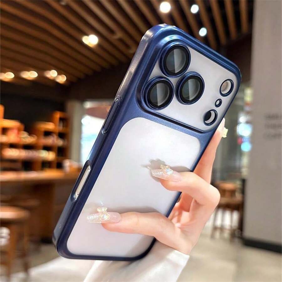 奢華透明磨砂 TPU 手機殼，相容 iPhone 18 Pro Max 18 Pro 17 Pro Max Air 16 15 14 13 12 11 Pro Max Plus，透明鏡頭保護，18 Pro Max 手機殼，軟邊防震，中性保護殼