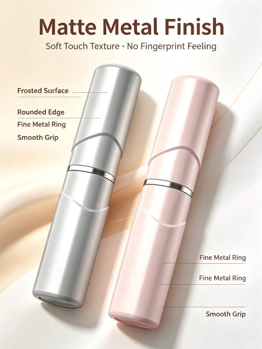 Multi-Color Wireless Mini Curling Iron, USB Rechargeable Portable Styling Wand With LED Digital Display & Anti-Scald Design, Compact Enough To Fit In Any Bag, Easily Create Bangs & Inner Curls, Cordless Freedom, Travel Essential Styling Tool. - Multicolor - View 1