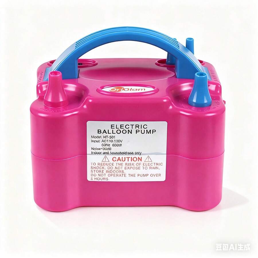 Electric Air Pumps - Rose Red - View 1