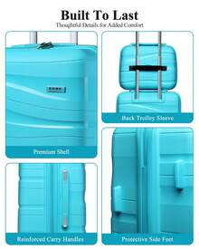Suitcases - Sky Blue - View 10