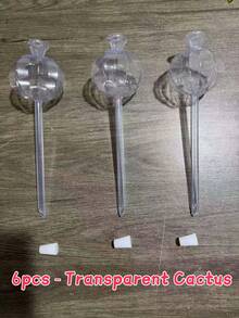 17.5oz 自動慢釋水控植物澆水系統，適用於室內外園藝居家種植，無需用電，適合多肉植物與花卉，自動滴灌裝飾裝置 - 多款 - 查看 11