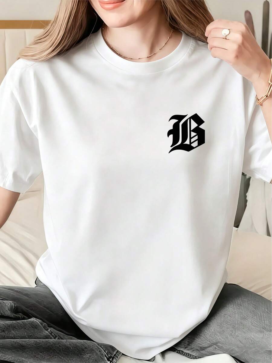 Women T-Shirts - 圖片色 - 查看 1