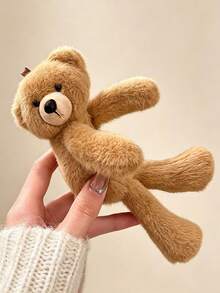 1pc Cute Bear Side Hair Clip Suitable For Kids To Wear - Multicolor - View 4