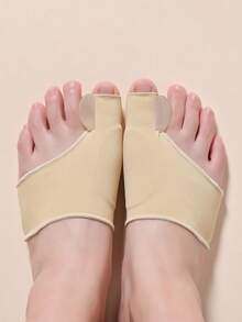 COSYLEE 1 Pair/3 Pairs Toe Pads, Forefoot Cushion, Comfortable Breathable Toe Covers, Washable And Reusable - Beige-external - View 1