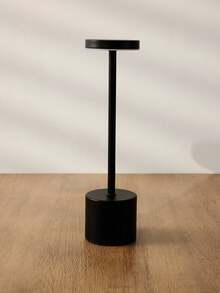 Haus Hana LED Desk Lamp,Vintage LED Desk Lamp,Rechargeable Touch Sensor Light,USB Rechargeable Wireless Night Light,Decoration For Restaurant Hotel Bedroom - Black - View 2