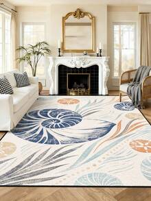 1pc Carpet, Suitable For Living Room, Bedroom, Soft And Skin-Friendly Plush, Multiple Sizes Available, Fluffy And Comfortable, Washable - Multicolor - View 2