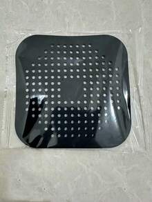 1 pieza Atrapa pelo con ventosa, adecuado para drenaje, cubierta de drenaje cuadrada de silicona, adecuada para ducha, previene obstrucción del fregadero, filtro de ventilación de drenaje de piso, adecuado para baño, bañera y cocina, suministros de baño, decoración de baño del hogar, decoración de otoño, temporada de regreso a la escuela - Multicolor - Ver 13