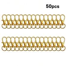 32mm Rotating Lobster Clasp Metal Key Ring Hook Clip, Suitable For Key Ring Making, DIY Crafts, Pet Collars - Lobster Claw Keychain - View 14