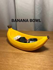 Creative 3D Printed Desktop Office Decor Banana Storage Box - Banana Storage Box - View 2
