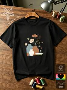 Women T-Shirts - 黑色 - 查看 2