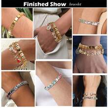 1/3/5pcs Italian Style Charm Modular Bracelet Animal Series, Jewelry DIY Free Matching Pendant Bracelet Making Holiday Gift Versatile Daily - Multicolor - View 10