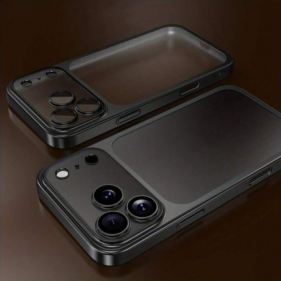 Casing Ponsel TPU Matte Transparan Mewah, Kompatibel dengan iPhone 18 Pro Max 18 Pro 17 Pro Max Air 16 15 14 13 12 11 Pro Max Plus, Transparan dengan Perlindungan Kamera, Casing Ponsel 18 Promax, Tepi Lembut Tahan Guncangan, Casing Pelindung Unisex