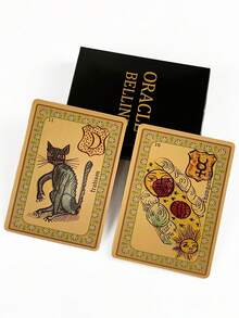 1 BoxBelen Oracle Cards 53 Cartas, Classic French Divination Deck From ...