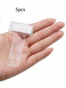 5/2/1pc Car Card Holder, Suitable For Cars, Trucks, RVs, Can Securely Hold Parking Tickets, Temporary Passes, Contact Information, Reminder Notes, Receipts And Other Small Items, Keeping Important Information Clearly Visible At All Times. The Back Features A Strong Adhesive Design, Easy And Quick Installation, Can Be Easily Fixed To Windshield, Interior Flat Surfaces And Other Locations Without Tools. Transparent Material With Invisible Design, Perfectly Blends With Various Car Interior Styles. Used As Parking Permit And Ticket Storage Box, With Easy Access Design - A - View 12