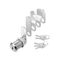 Multi-Lock Plate Universal Mailbox Lock, Fits Mailbox, Wardrobe, Storage Cabinet, Hardware Anti-Theft Lock, Easy Installation, Sturdy And Durable Replacement Lock Accessories, Tongue Lock, Toolbox Lock Set - Multiple Styles - View 18