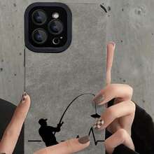 New Fishing Themed Design Phone Case Suitable For IPhone 17 16 15 14 13 12 11 Pro/Max/Plus Anti Drop And Shockproof Back Cover - JMH - 查看 5