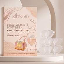 Breast Volume Boost &Firm Micro-Needle Patches Targeted Hydration, Firming & Volume Support Skin Friendly -10 Patches - 10 PATCHES - View 5