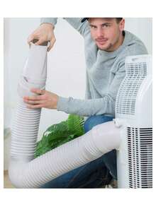 Portable Flexible Air Conditioning Ventilation Pipe, With Thick Design, Suitable For Heating, Cooling, Ventilation And Exhaust. It Is Ideally Suited For Use In Air Conditioners, Range Hoods, Greenhouses, And Bathrooms. - Multicolor - View 5