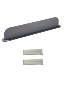 Black Or Gray Silicone Sink Splash Guard With Suction Cups, Kitchen Sink Splash Guard, Restaurant Sink Splash Guard - Grey - View 14
