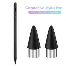 1pc Universal Capacitive Stylus Pen, Compatible With Phones And Tablets, Active Touch Capacitive Stylus, Suitable For Android And Apple , Precise Touch, Smooth Writing, High-End Capacitive Stylus (Not Compatible With Resistive Screen And Electromagnetic Screen Tablets). - Multicolor - View 9