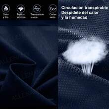 Men Shell Jackets - Navy Blue - View 8