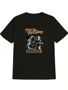 T-Shirts für Herren - Schwarz - Übersicht 2