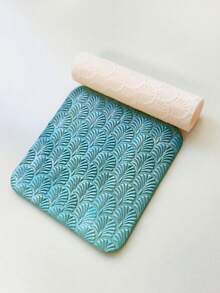 Various Textured Rollers, Palm Leaves, Vortex Abstract Pattern Embossing Roller Tools, Suitable For DIY Earrings Tools - Texture Roller - View 3