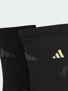 Adidas 中性運動中筒休閒襪 單雙/一雙 KR2569 - 黑色 - 查看 3