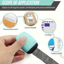 2pcs Roller Stamp And Refill - Privacy Protector, Suitable For Documents, Bank Statements, Financial Information, Anti-Leakage Design, Replaceable Ink Roller, Home And Office Use, Provides Seamless Privacy Protection For Sensitive Documents - Privacy Stamp - View 7