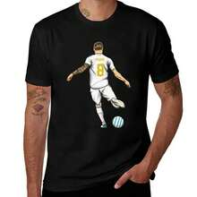 T-Shirt Toni Kroos aus weicher, lässiger Baumwolle mit kurzen Ärmeln - Weiss - Übersicht 2