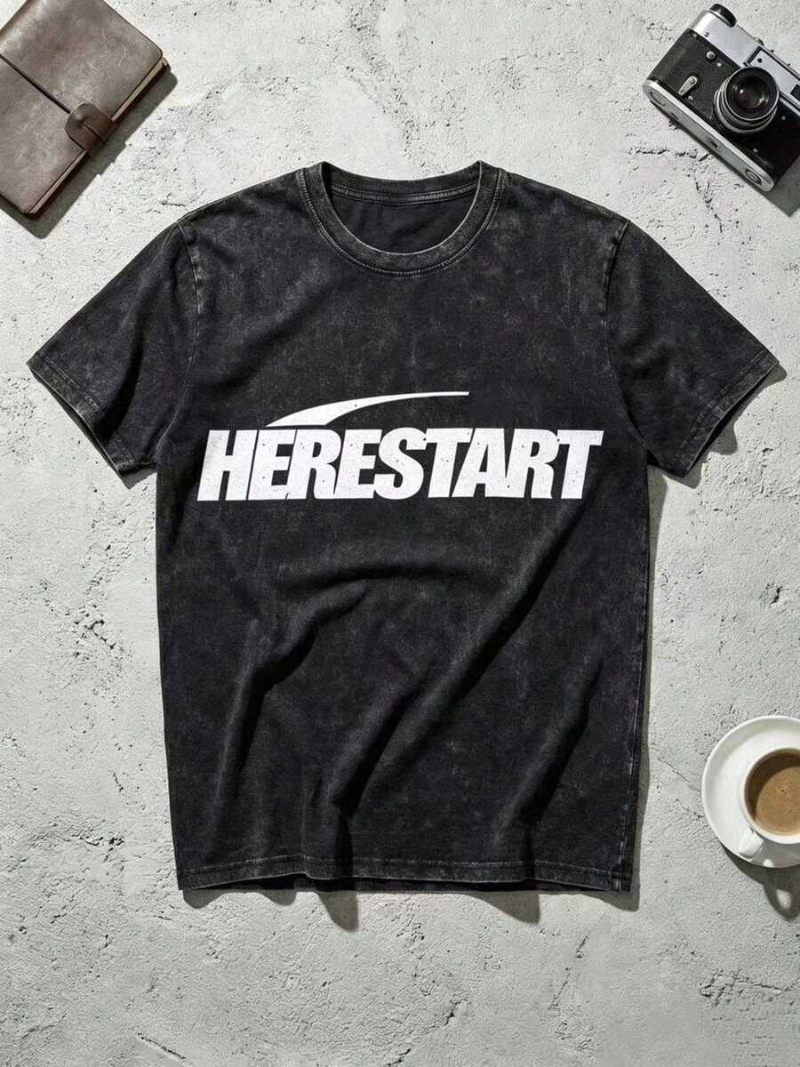 Women's Casual Cotton Short Sleeve T-Shirt With Round Neck, Regular Fit For Everyday Streetwear Style - 黑色 - 查看 1