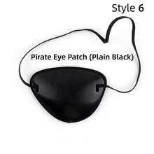 1 peça/6 peças Tapa-olho de Pirata de Halloween, 6 Estilos, Acessório de Fantasia de Caveira e Ossos Cruzados, Presente de Festa de Interpretação de Papéis, Adereço de Fantasia de Baile de Máscaras, Tema de Pirata Gótico Vintage, Suprimentos de Festa de Halloween, Acessório de Cabine de Fotos de Festival de Carnaval (Estilo Aleatório Enviado) - máscara de brinquedo de pirata de Halloween - Visão 8
