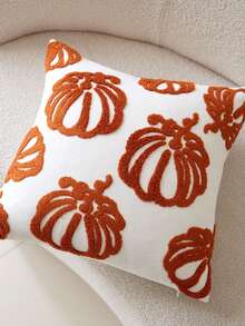 LCUHPCL 1pc Autumn Thanksgiving 3D Pumpkin Embroidery Pillow Case, Atmospheric Decor For Living Room, Bedroom, Party, Dining Room And More - Multicolor - View 8