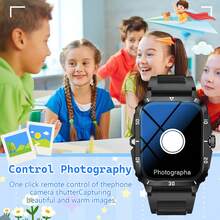 Children's Smart Watch, Wireless Dialing/Calling, Call Reminder & Rejection, Multiple Sports Modes, Customizable Wallpaper, Alarm Reminder, Message Notification, Music Playback Control, Suitable For Teenagers, Compatible With Android And IOS - Multicolor - View 6