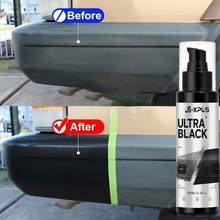 JB-XPCS Car Plastic Restorer - Black Plastic & Leather Repair Cream, High Concentration Pigment & Strong Coverage, Long-Lasting Hydrophobic Coating, Suitable For Outdoor Use, Deep Repair For Faded Surfaces, 2-3 Years Weather Resistance YT2011 - Plastic Restorer - View 2