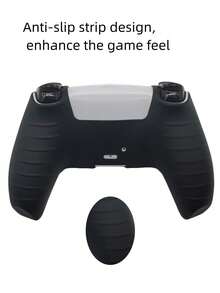 2pcs Handle Protective Cover Set, Anti-Slip, Anti-Drop, Anti-Dust, Anti-Scratch, Compatible With PlayStation 5, Enhances Gaming Operation Feel, Practical Gaming Accessory - 2 PCS Handle Protector - View 8
