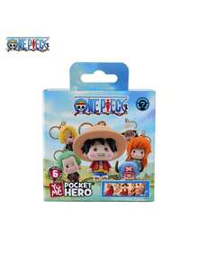 TOEI ANIMATION 1PC One Piece Officially Licensed Blind Box Random Cartoon Image Cute Surprise Car Keys Backpack Hanging Ornaments Collectibles Birthday Gift - Multicolor - View 4