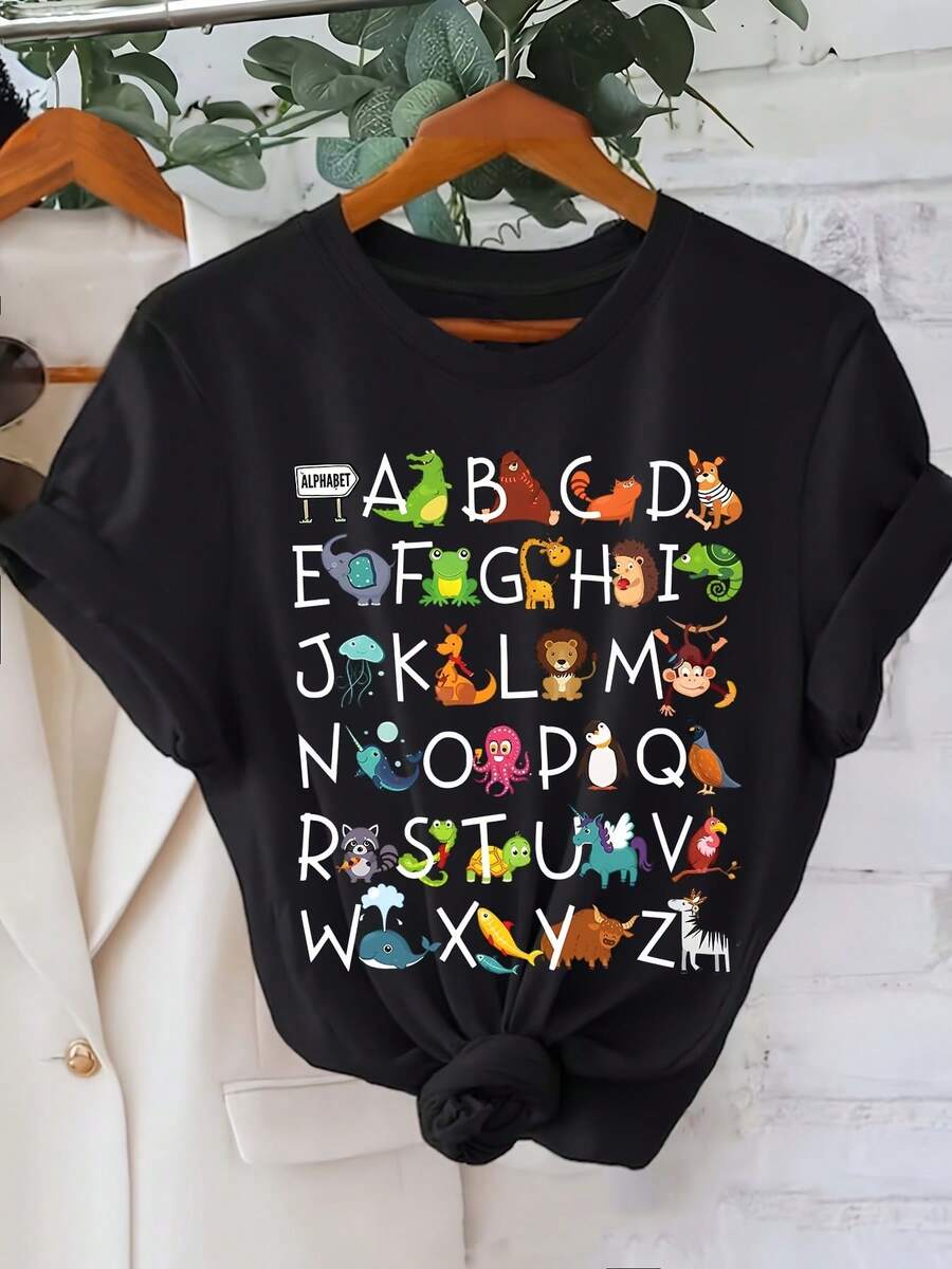 Men T-Shirts - 黑色 - 查看 1