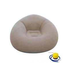 1pc Portable Flocked Inflatable Pet Lounge Chair Sofa, Upgraded Tight Leak-Proof Mat Bed, Soft Scratch-Resistant, Suitable For Small Cats And Dogs, Lightweight Foldable, Car Mat, Indoor Nap, Beach Road Trip, High-Conversion Pet Travel Accessory - Multicolor - View 12